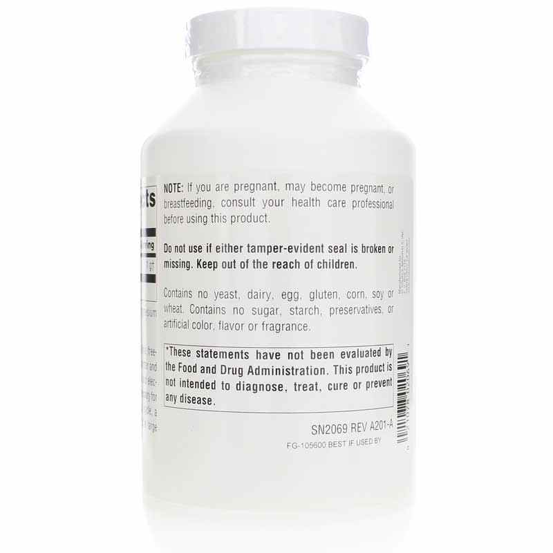 Taurine 1000, 240 Capsules, by Source Naturals, image #3