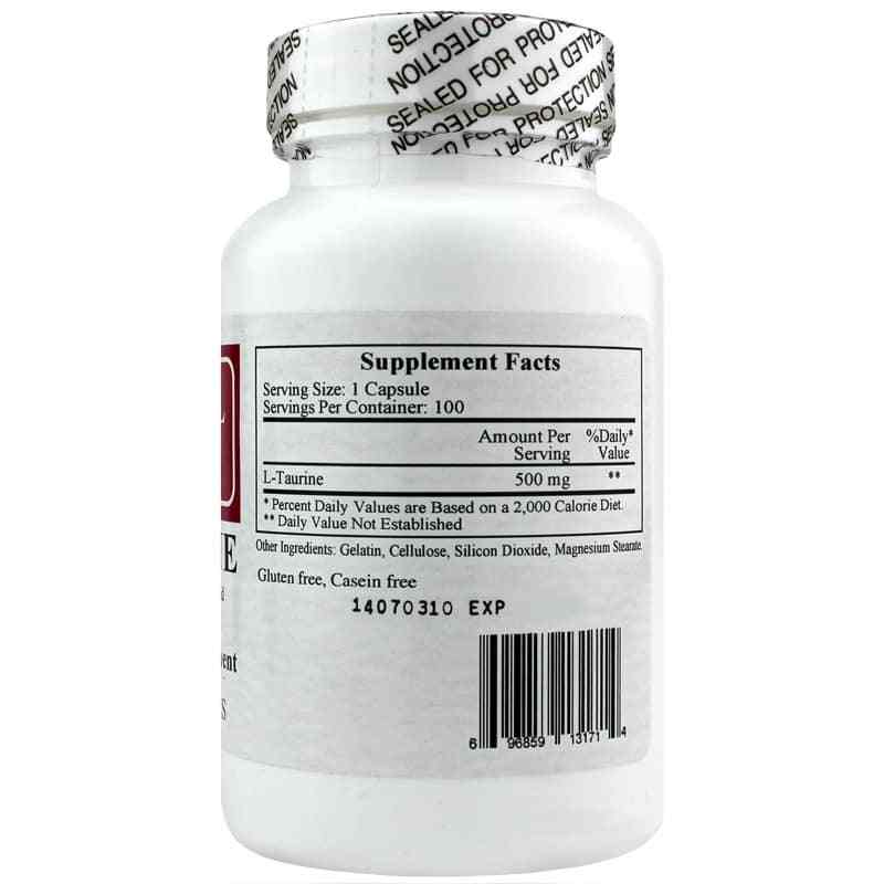 Taurine 500 Mg, by Ecological Formulas, image #2
