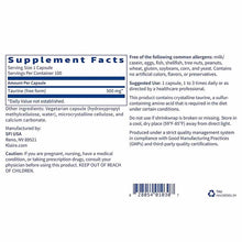 Taurine 500 Mg, by SFI Health, image #2