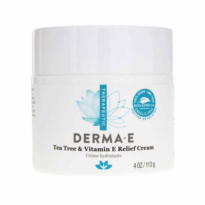 Tea Tree & Vitamin E Relief Cream, by Derma E