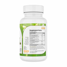 White bottle of Zahler Teen Focus supplement with green label showing Supplement Facts and ingredients list.
