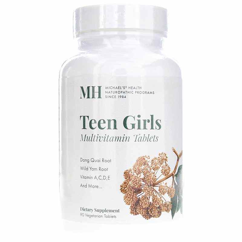 Teen Girls Multivitamin Tablets, by Michael's Health