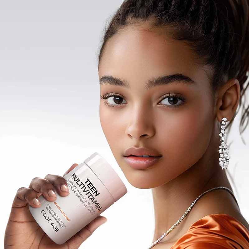 Teen's Daily Multivitamin, 30 Veg Capsules, by Codeage, image #2