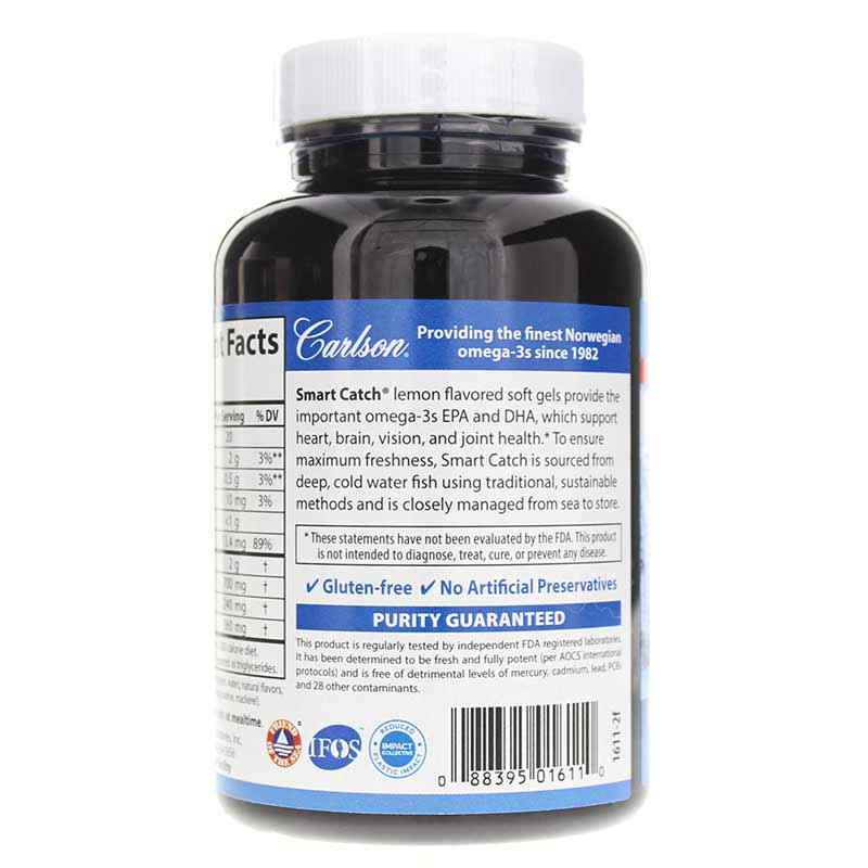 Teen's Smart Catch, 90 Softgels, by Carlson Labs, image #3