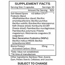 Terra μBiomic, 60 Capsules, by Alimentum Labs