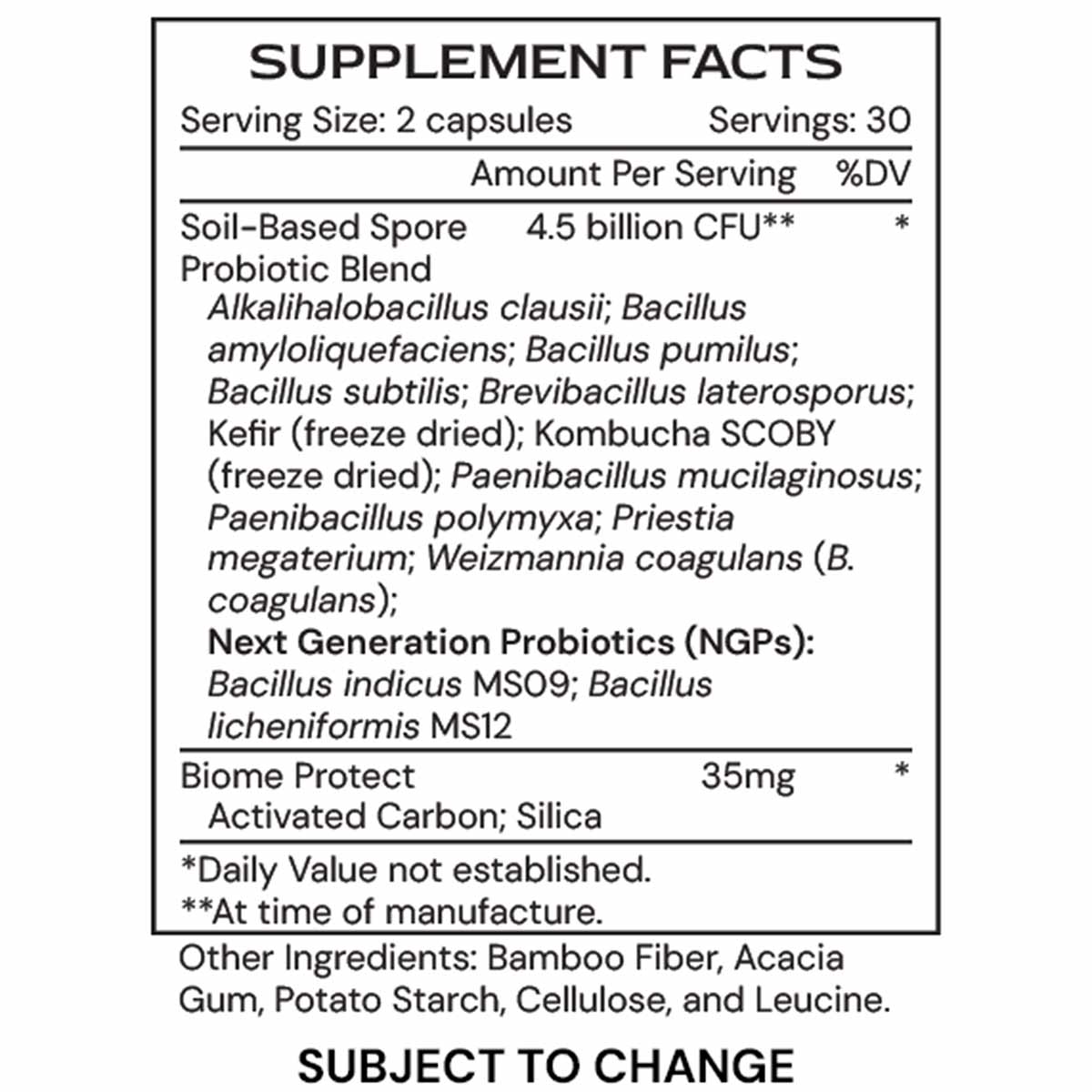 Terra μBiomic, 60 Capsules, by Alimentum Labs