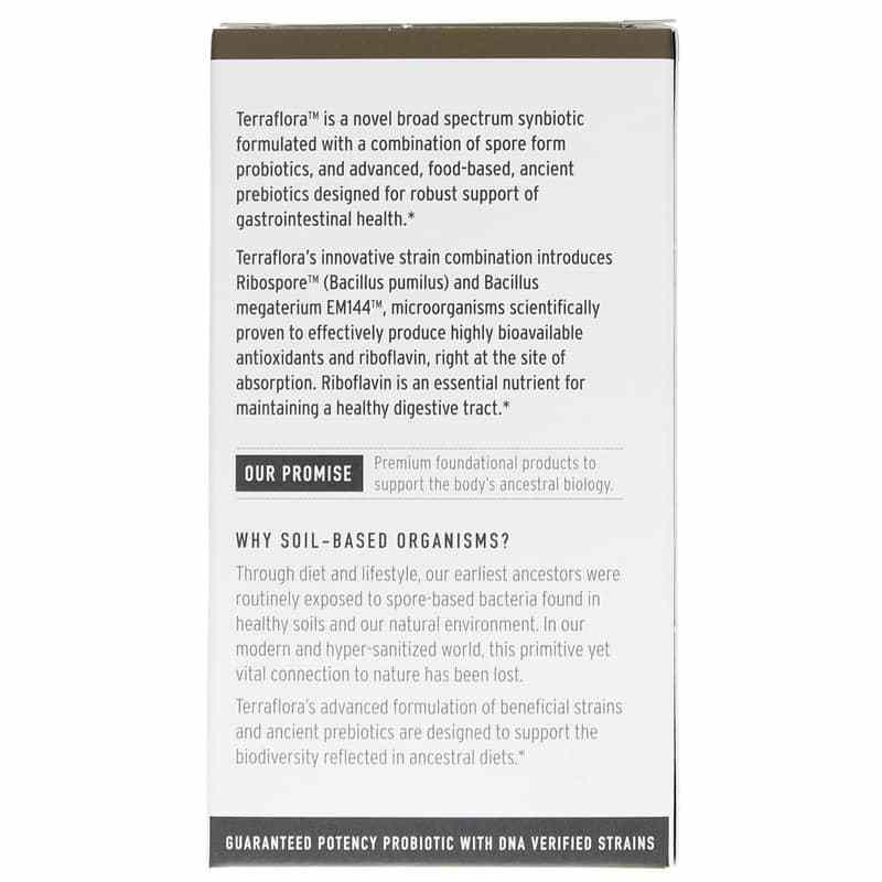 Terraflora Broad Spectrum Synbiotic, 60 Veg Capsules, by Enviromedica, image #3