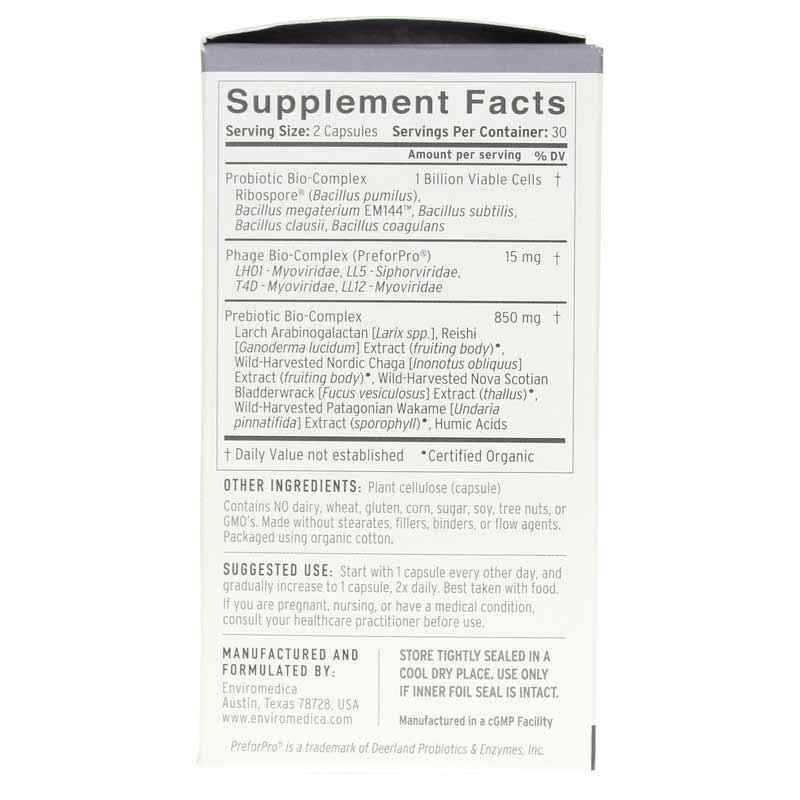 Terraflora Broad Spectrum Synbiotic Advanced Care, by Enviromedica, image #2