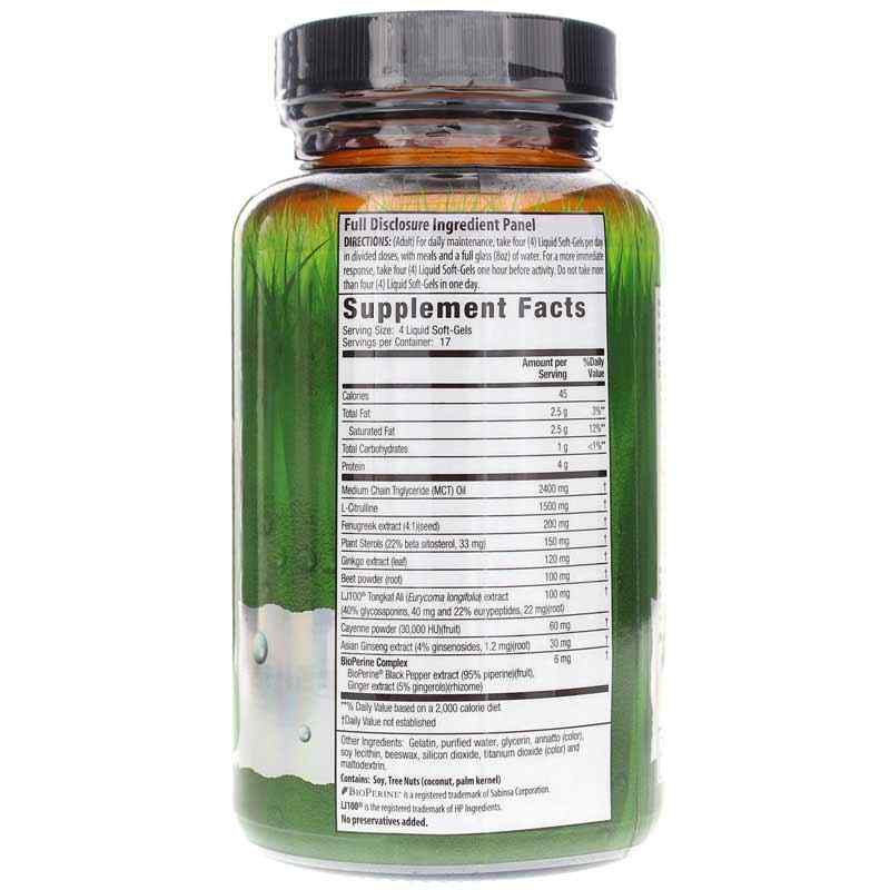 Mega Boost Testosterone Mega-Boost RED, Irwin Naturals – Professional Supplement ...
