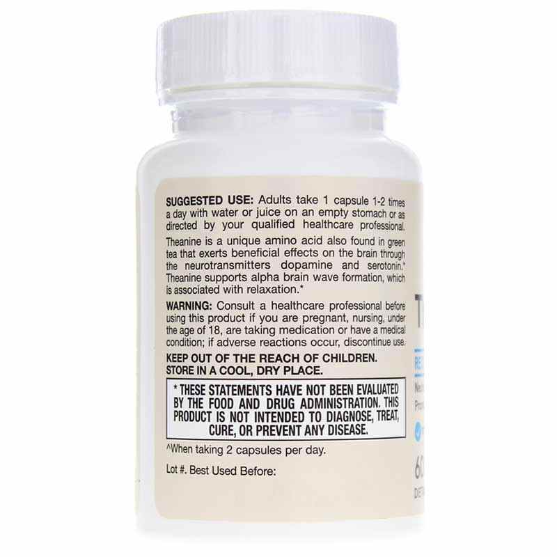 Theanine 100 Mg, by Jarrow Formulas, image #3