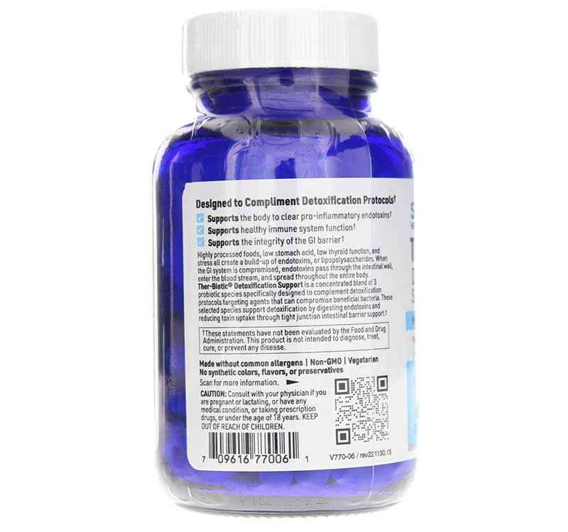 Ther-Biotic Detoxification Support 50 Billion CFU, by SFI Health, image #3