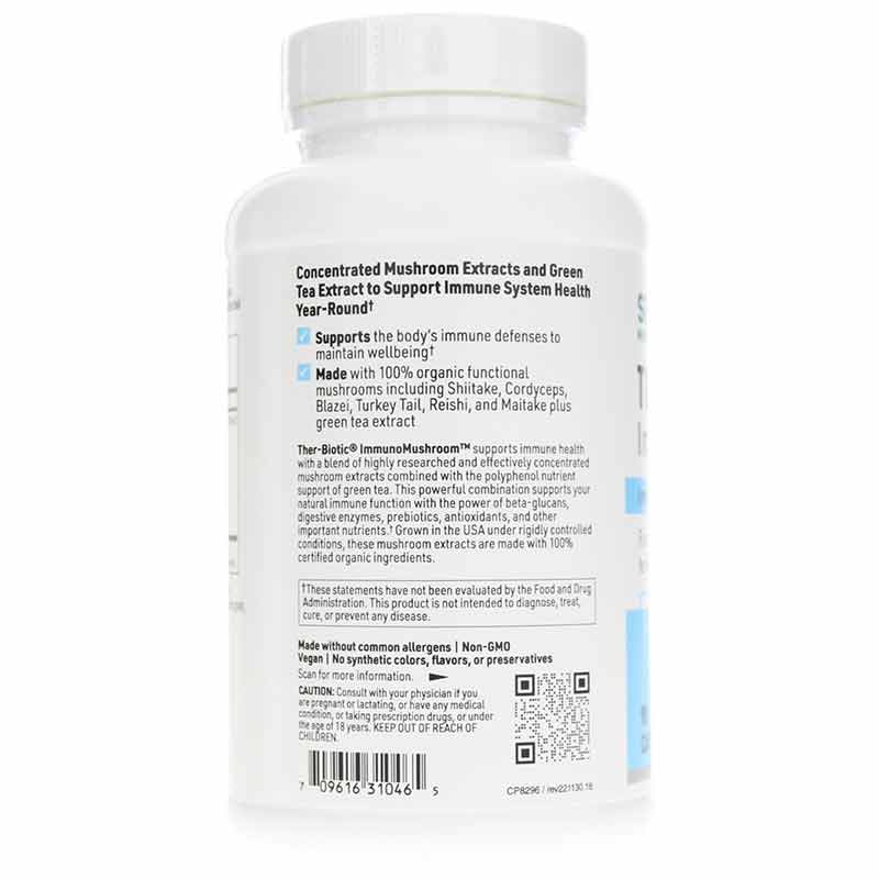 Ther-Biotic® ImmunoMushroom® Capsules, by SFI Health, image #3