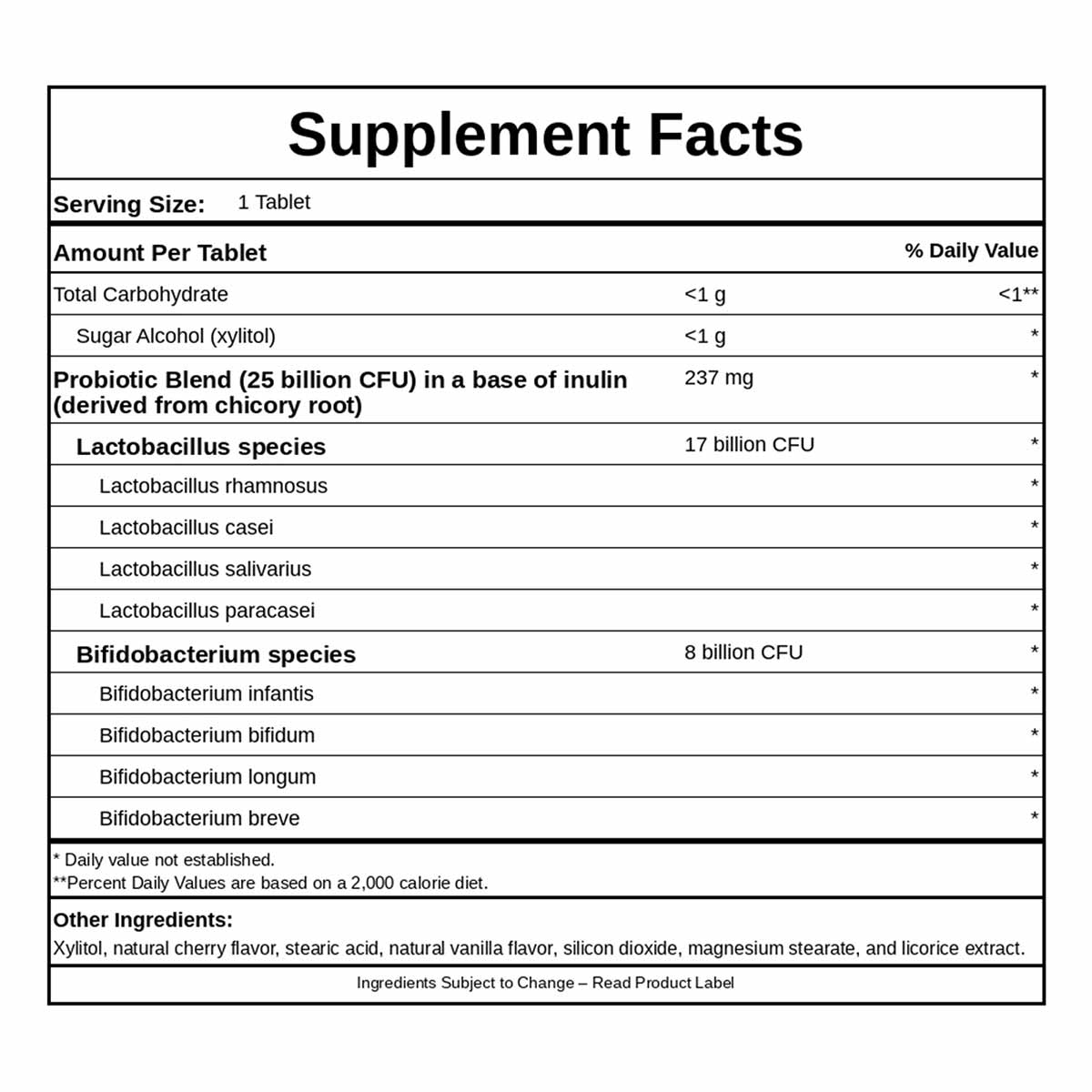 Ther-Biotic Kids Chewable Probiotic 25 Billion CFU, by SFI Health