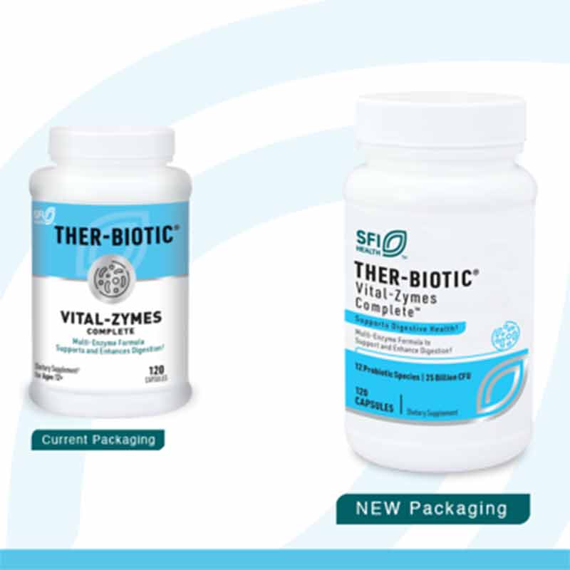 Ther-Biotic Vital-Zymes Complete, by SFI Health, image #2