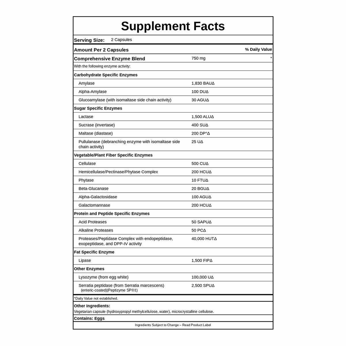 Ther-Biotic Vital-Zymes Complete, 120 Capsules, by SFI Health