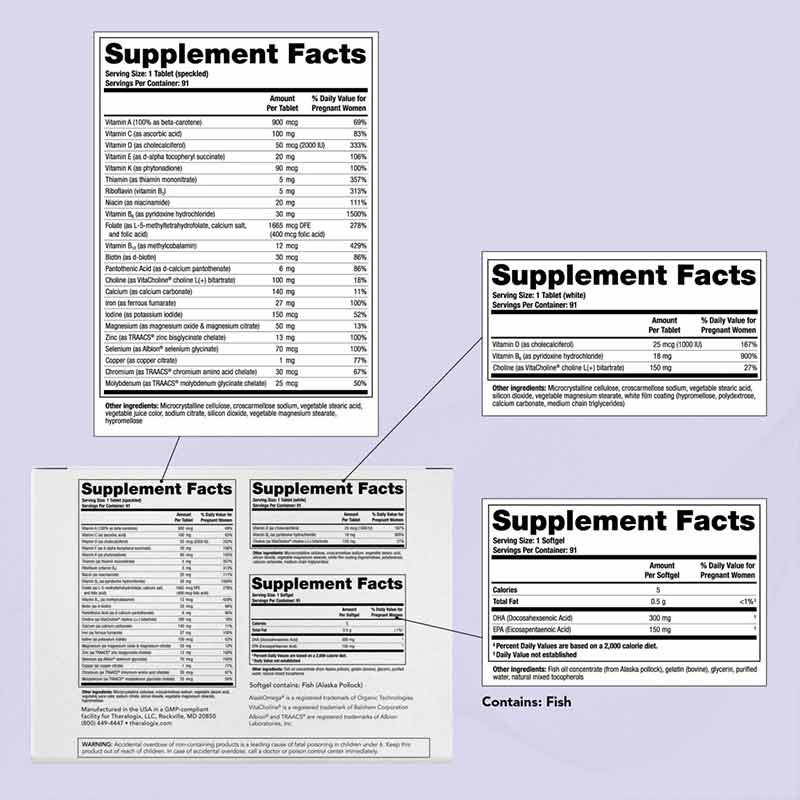 TheraNatal Complete Prenatal, by Theralogix, image #2