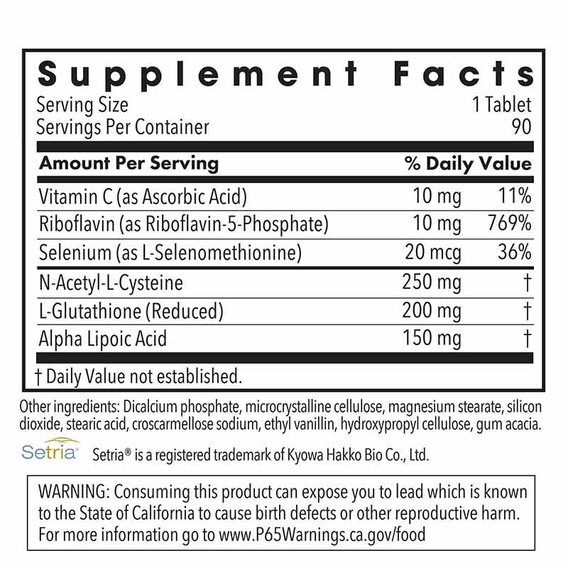ThioDox Glutathione Complex, by Allergy Research Group, image #2
