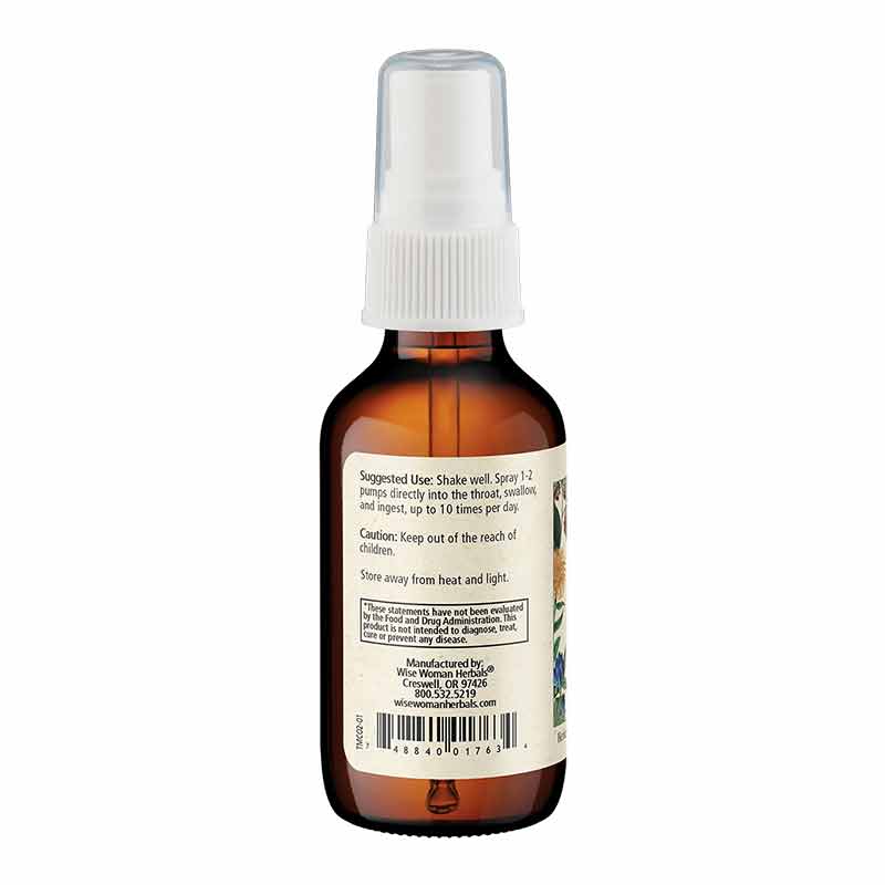 Throat Mist, 2 Oz, by Wise Woman Herbals, image #3