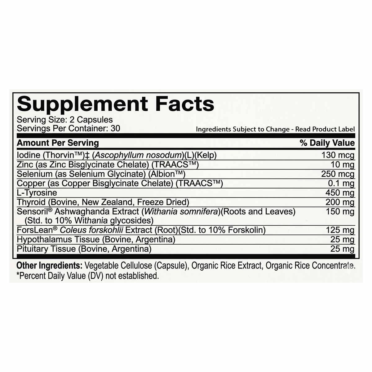 Thyro Complete, by Nutritional Frontiers