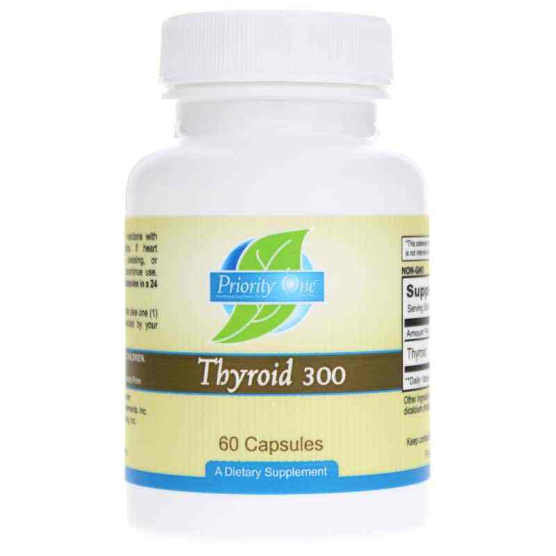 Thyroid 300, 60 Capsules, by Priority One
