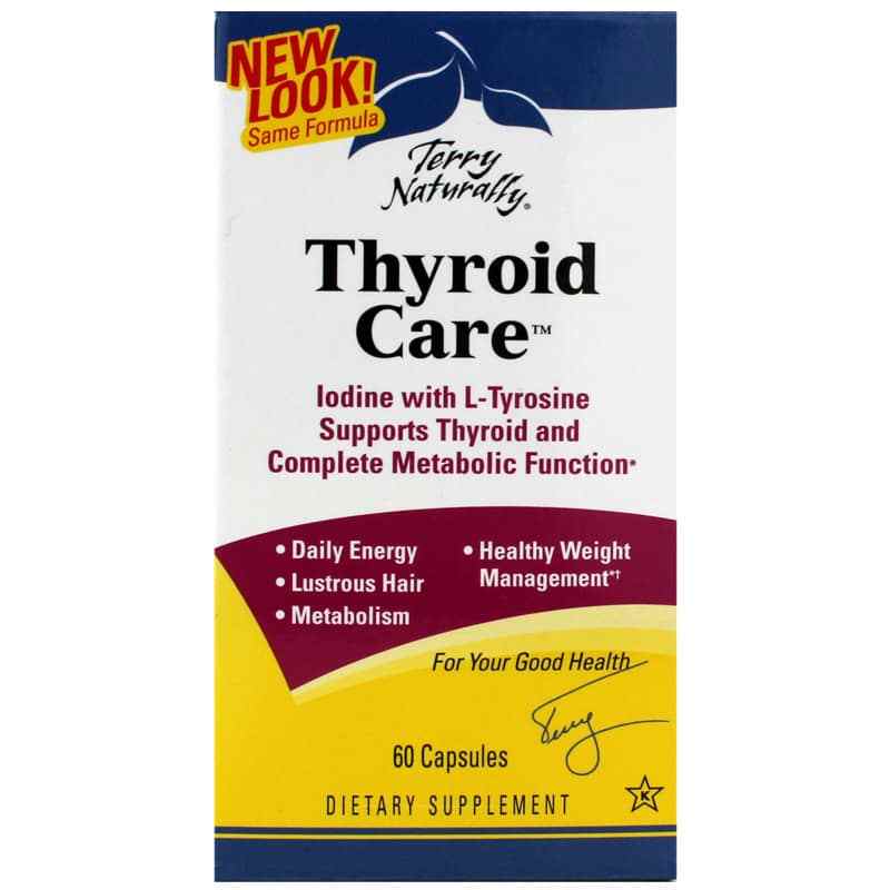 Thyroid Care, 60 Capsules, by Terry Naturally