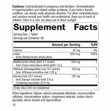 Thyroid Complex, 40 Tablets, by Standard Process, image #2