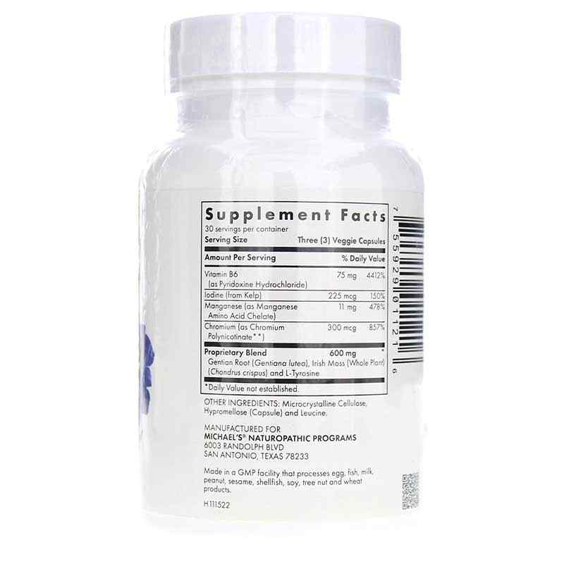 Thyroid Factors, 90 Vegan Capsules, by Michael's Health, image #2