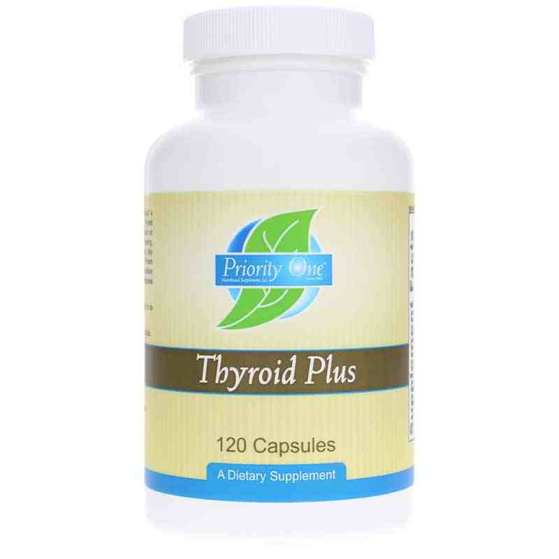 Thyroid Plus, 120 Capsules, by Priority One