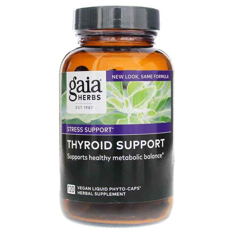 Thyroid Support, 120 Liquid Phyto Caps, by Gaia Herbs
