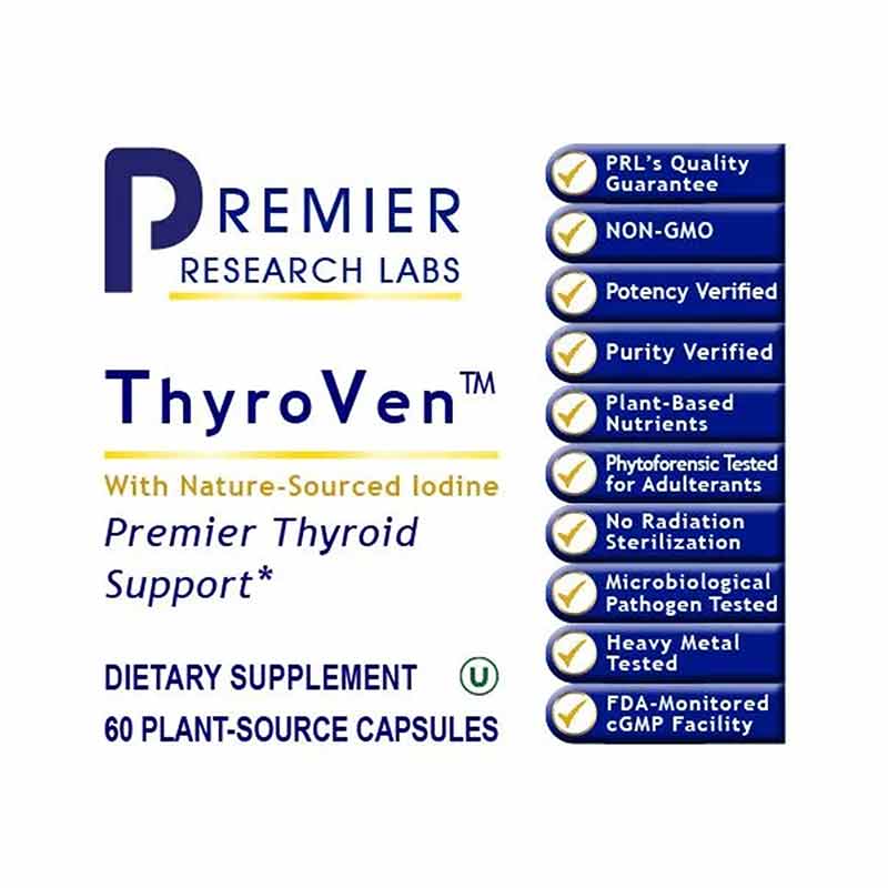 ThyroVen Detoxification and Thyroid Support, by Premier Research Labs, image #2