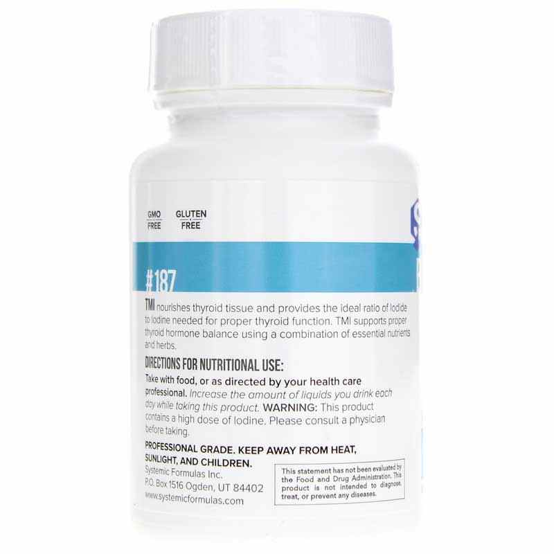 TMI Thyroid Metabolism + Iodine, by Systemic Formulas, image #3