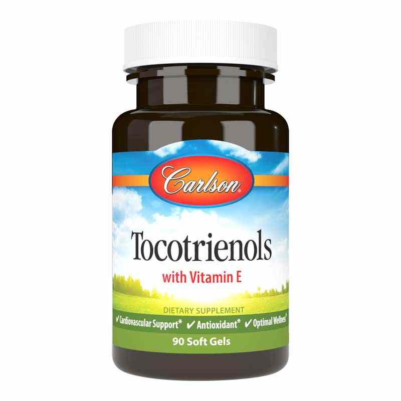 Tocotrienols with Vitamin E, 90 Softgels, by Carlson Labs