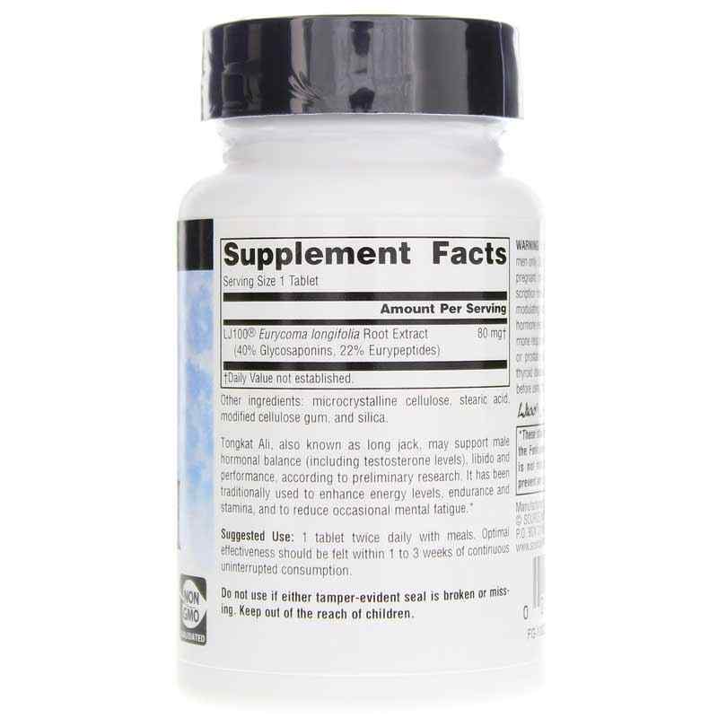 Tongkat Ali Male Libido Tonic, 60 Tablets, by Source Naturals, image #2