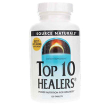 Top 10 Healers, 120 Tablets, by Source Naturals
