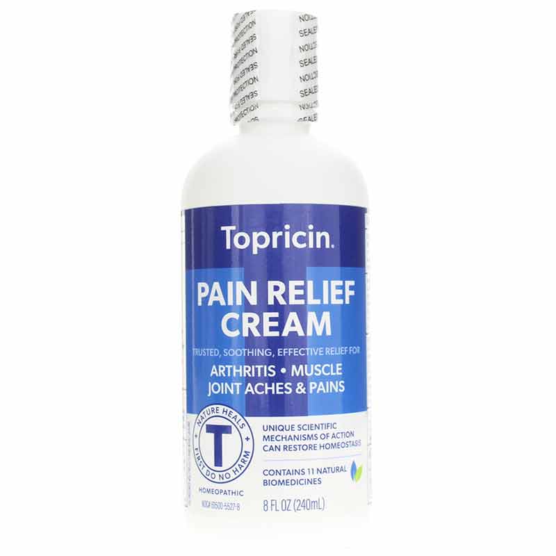 Topricin Pain Relief Cream, 8 Oz, by Topical Biomedics