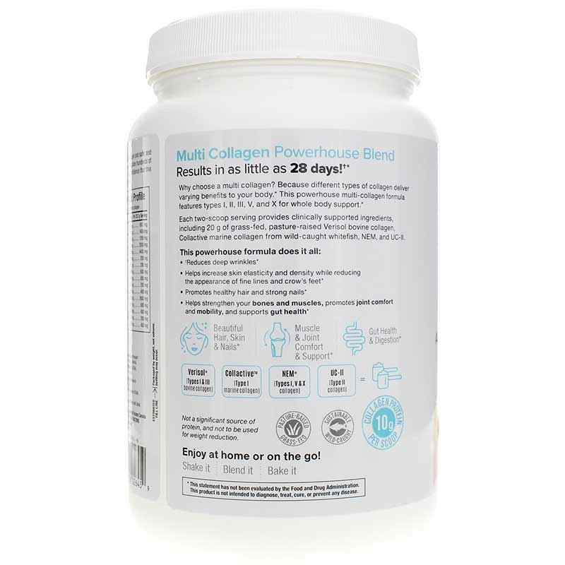 Total Body Multi Collagen Protein, Unflavored, by Natural Factors, image #3
