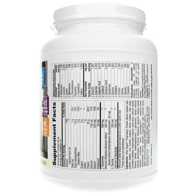 Total Vegan, Natural Vanilla, by NuMedica, image #2