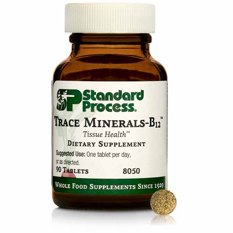 Trace Minerals-B12, by Standard Process
