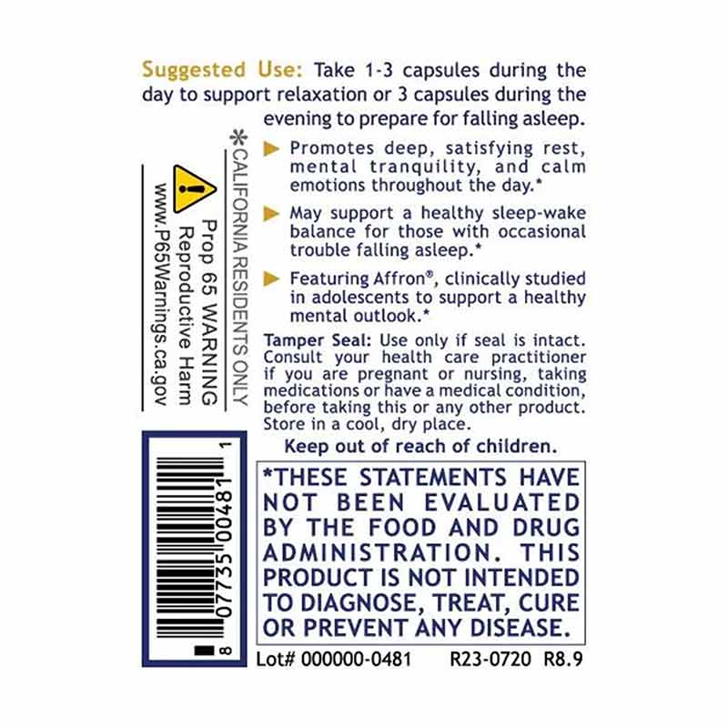 Triquinol Tranquinol Neurotransmitter Balance, Premier Research Labs ...