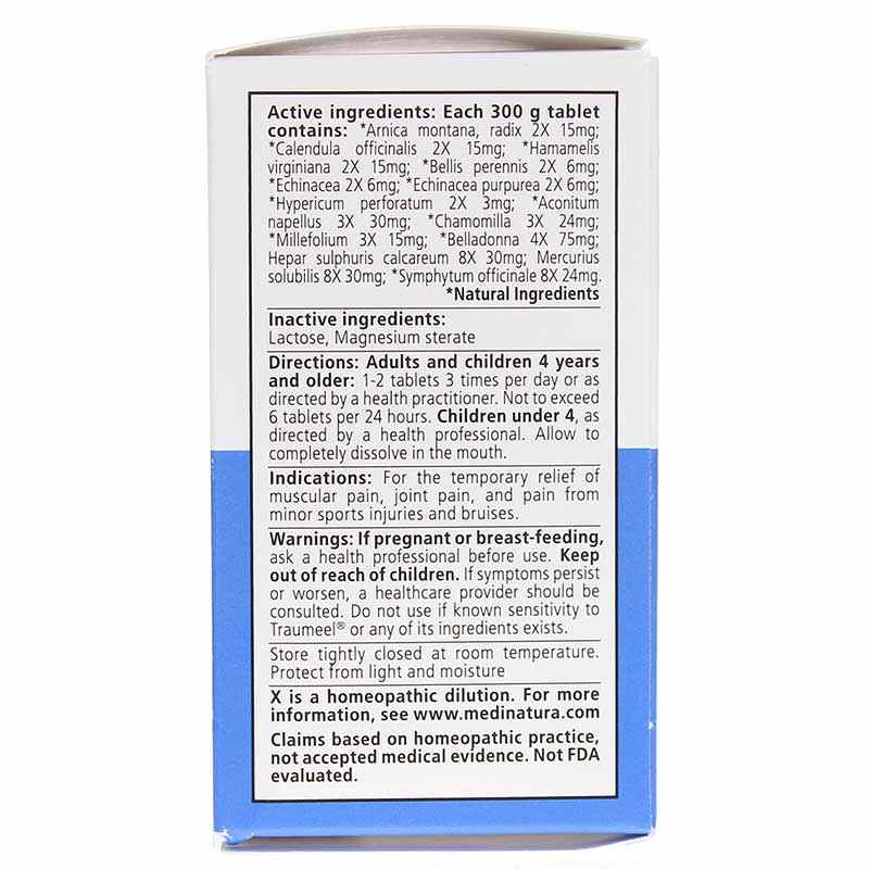Traumeel Analgesic Tablets, by MediNatura, image #2