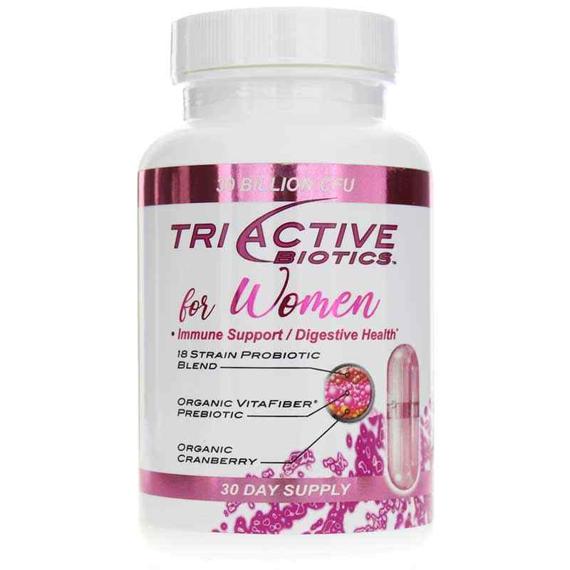 Tri Active Biotics for Women, 30 Capsules, by Essential Source