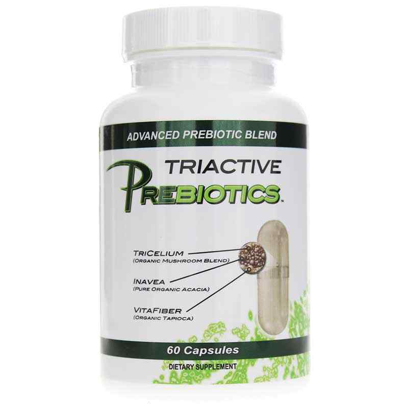 Tri Active Prebiotics, 60 Capsules, by Essential Source