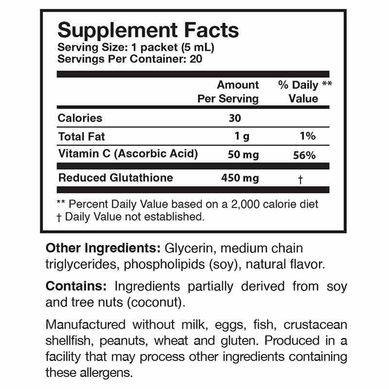 Tri-Fortify Liposomal Glutathione Gel, Orange, 5 Oz, by Researched Nutritionals, image #2