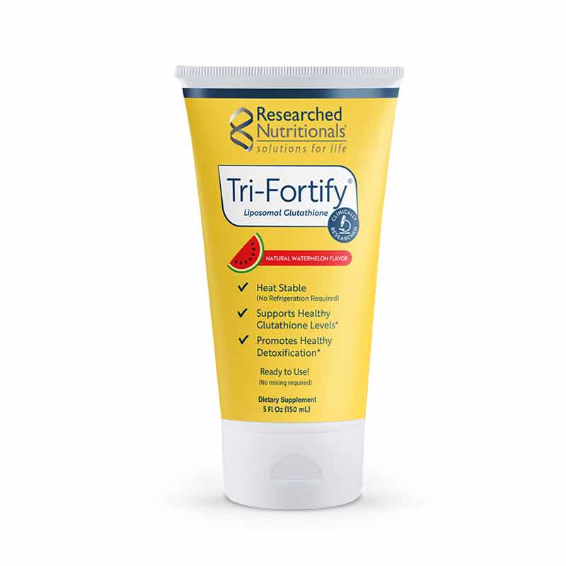 Tri-Fortify Liposomal Glutathione Gel, Watermelon, 5 Oz, by Researched Nutritionals