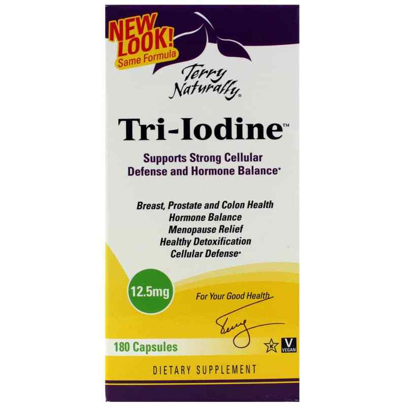 Tri-Iodine 12.5 Mg, by Terry Naturally