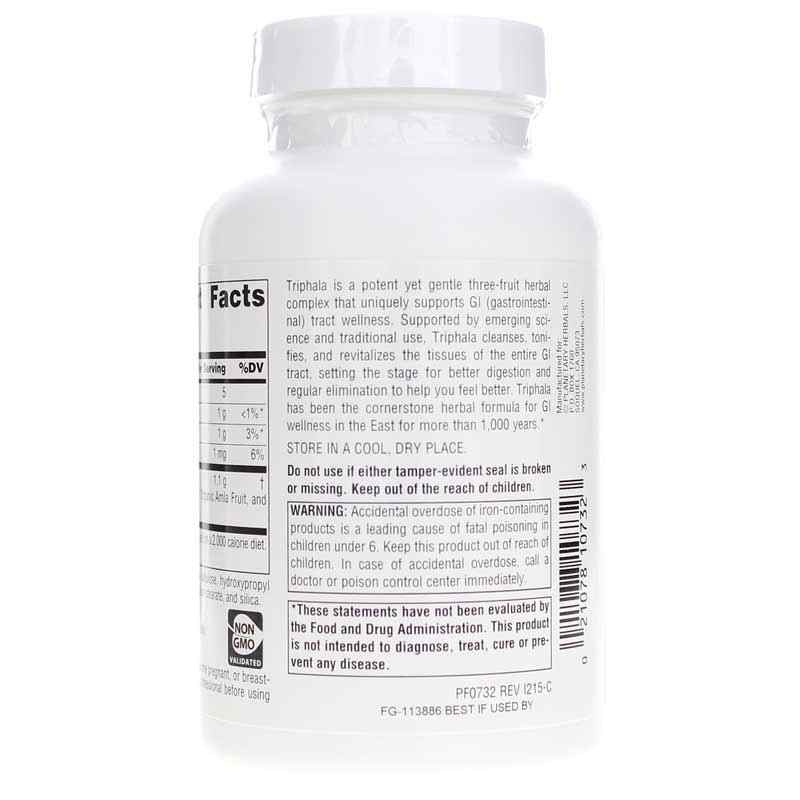 Triphala Gold 550 Mg Capsules, 120 Veg Capsules, by Planetary Herbals, image #3