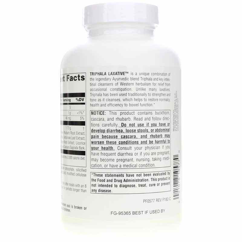 Triphala Laxative 865 Mg Tablets, 240 Tablets, by Planetary Herbals, image #3