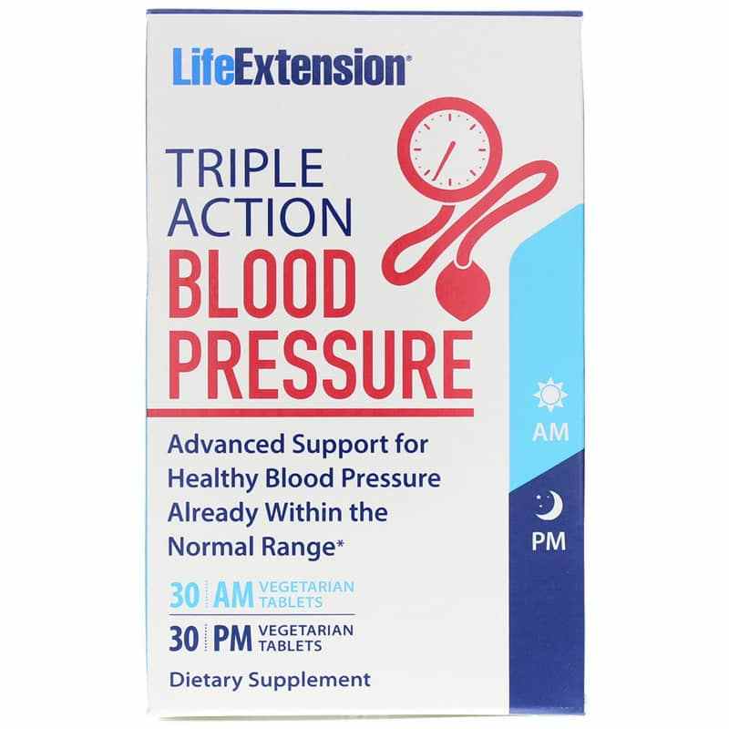 Triple Action Blood Pressure, by Life Extension