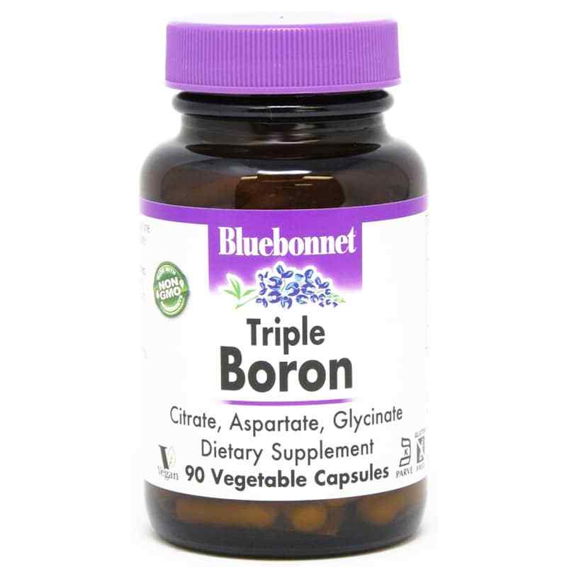 Triple Boron, 90 Vcaps, by Bluebonnet