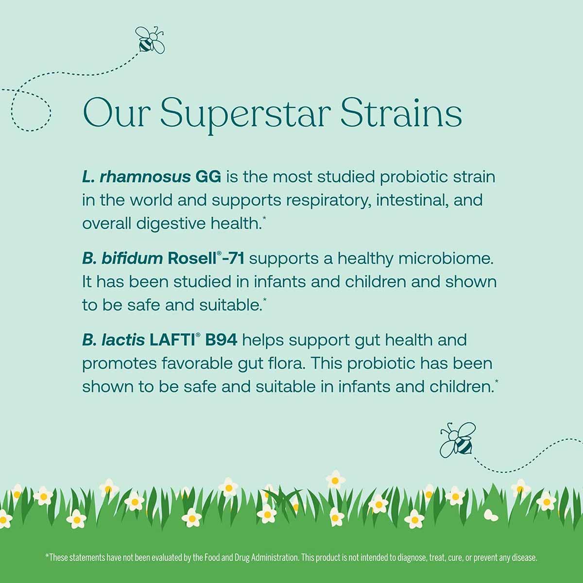True Littles Probiotic + D3, 30 Stick Packs, by True Grace
